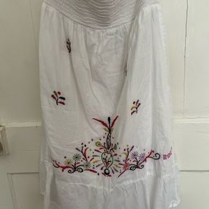 Roxy Floral Strapless Dress